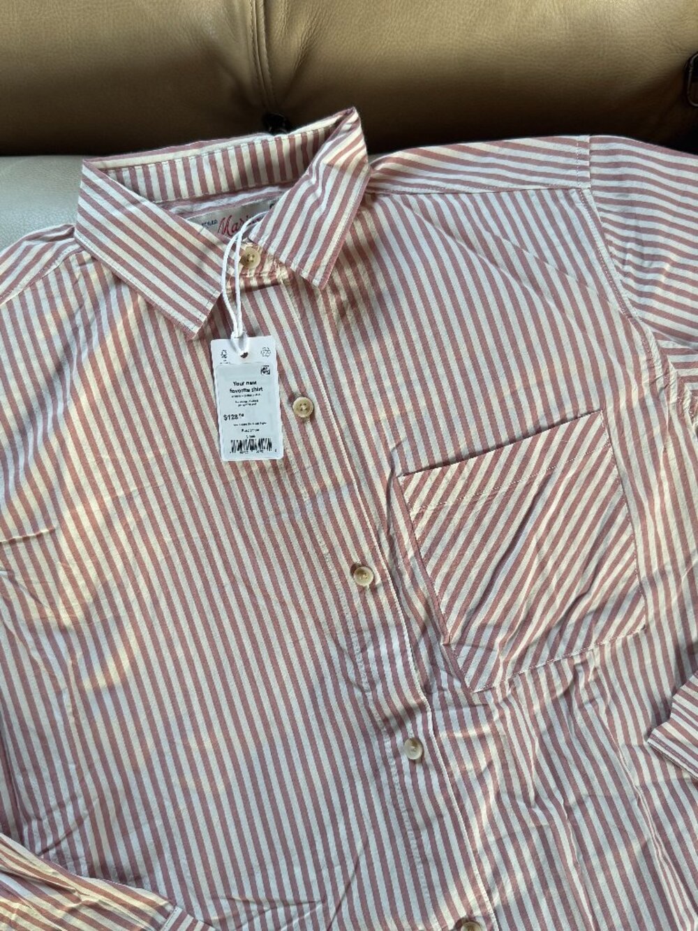 Marine Layer Jane Relaxed Cali Poplin Shirt - Picture 4 of 4